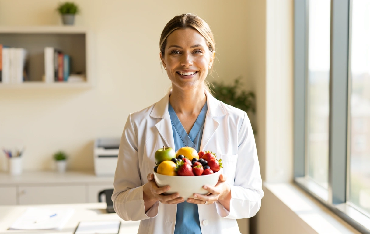 Beraterin bei der Arbeit