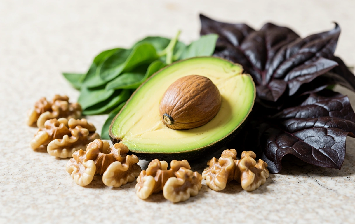 Frische gesunde Zutaten